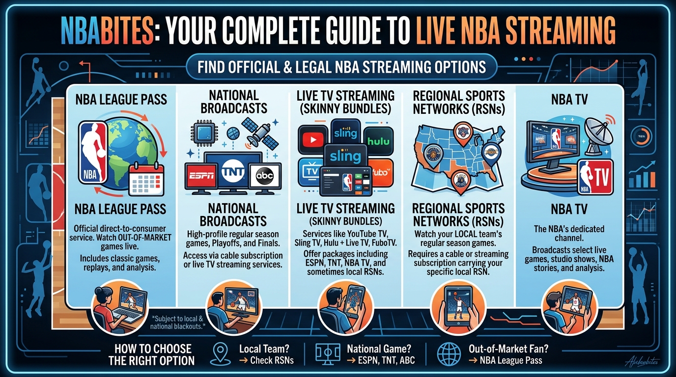 Nbabites: Your Complete Guide to Live NBA Streaming