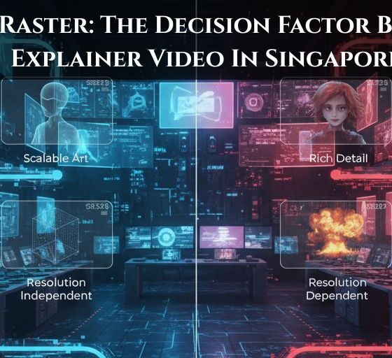 Vector vs Raster: The Decision Factor Behind Every Explainer Video In Singapore
