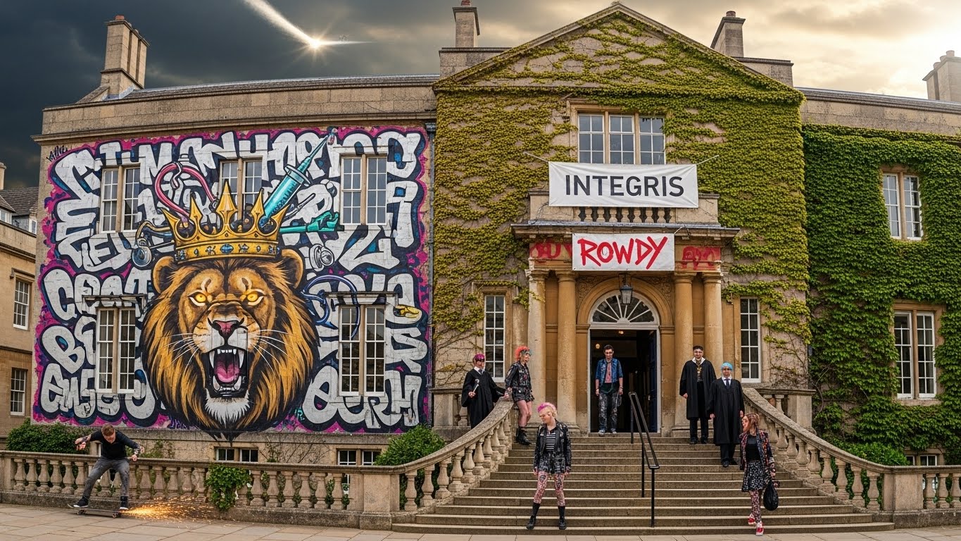 Rowdy Oxford Integris: Merging Tradition with a Spirited Twist