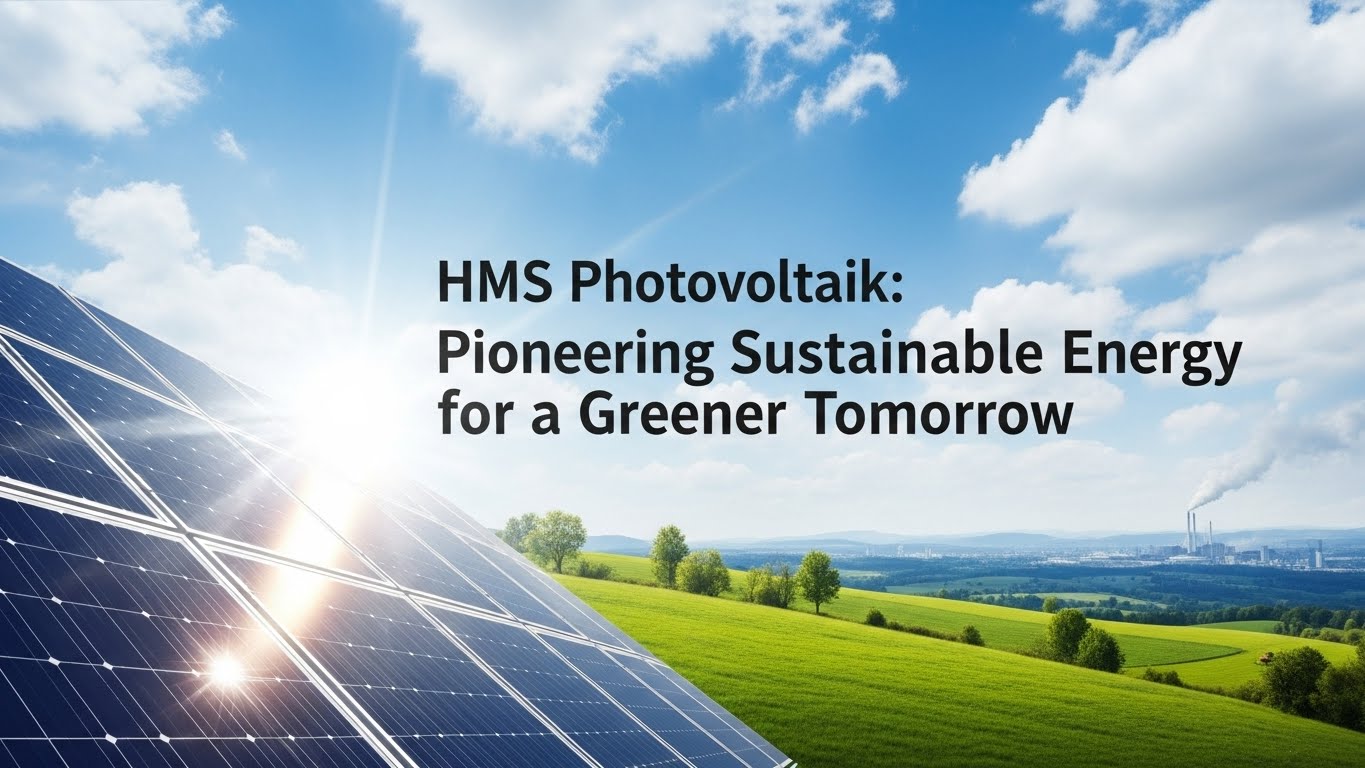 HMS Photovoltaik: Pioneering Sustainable Energy for a Greener Tomorrow