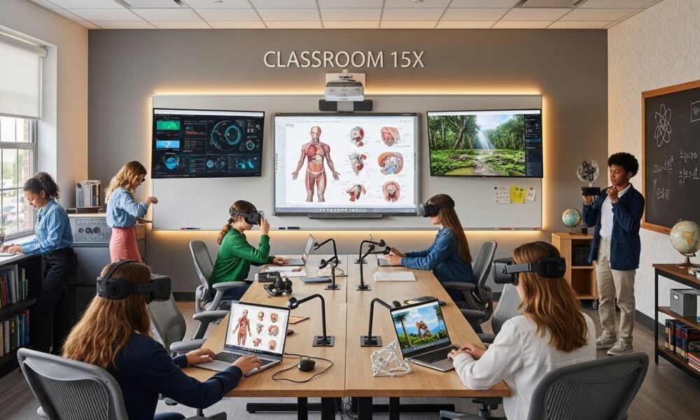 Classroom 15X: Bridging Technology and Traditional Learning Environments