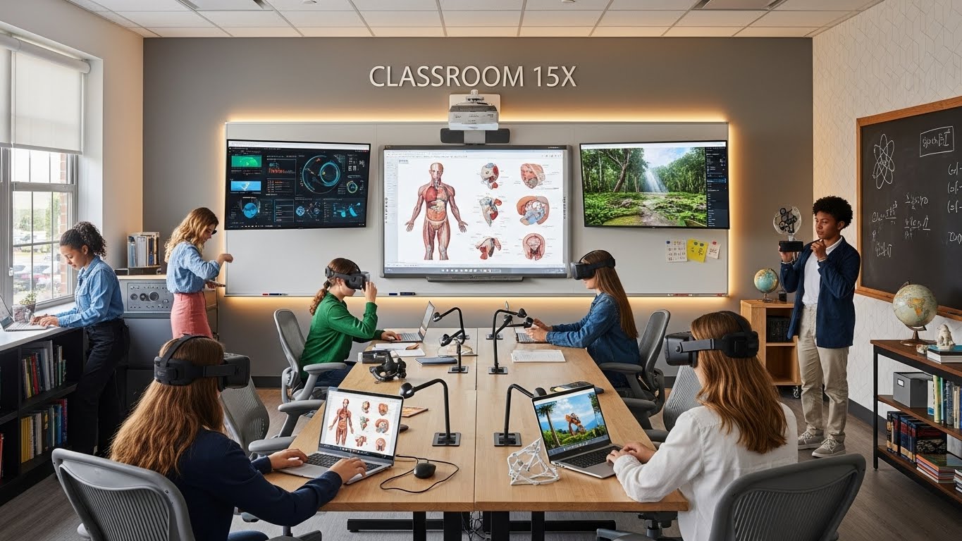 Classroom 15X: Bridging Technology and Traditional Learning Environments