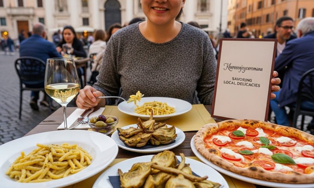 Khareenjoyceromana: Savoring Local Delicacies