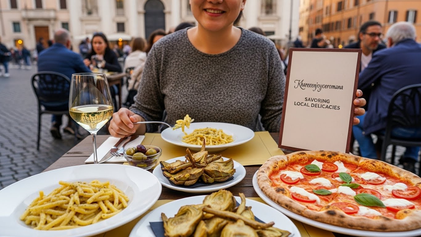 Khareenjoyceromana: Savoring Local Delicacies