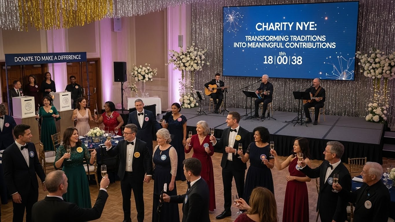 Charity NYE: Transforming Traditions into Meaningful Contributions