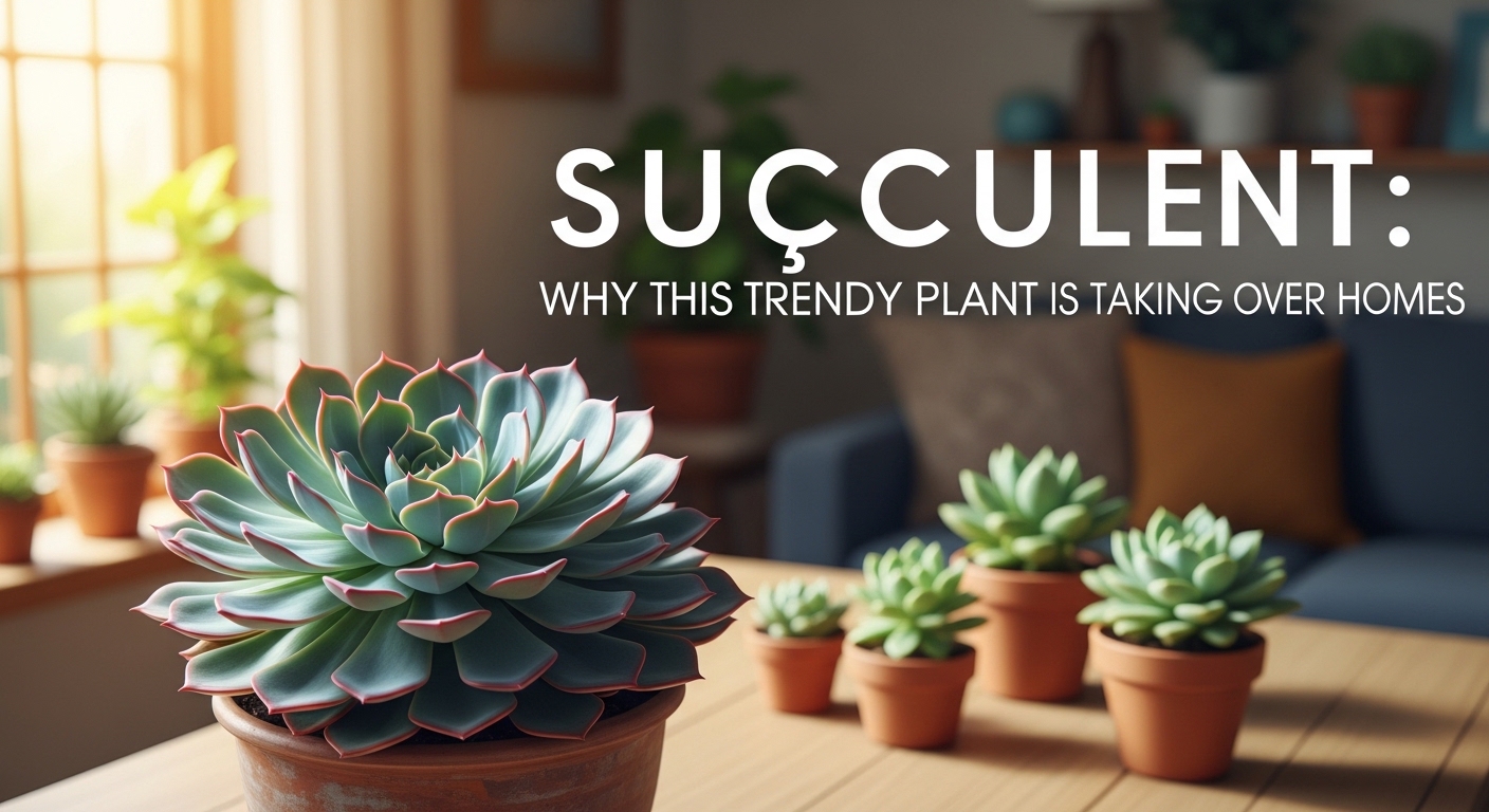 Suçculent: Why This Trendy Plant is Taking Over Homes