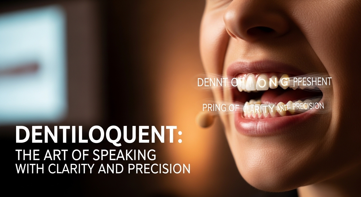Dentiloquent: The Art of Speaking with Clarity and Precision