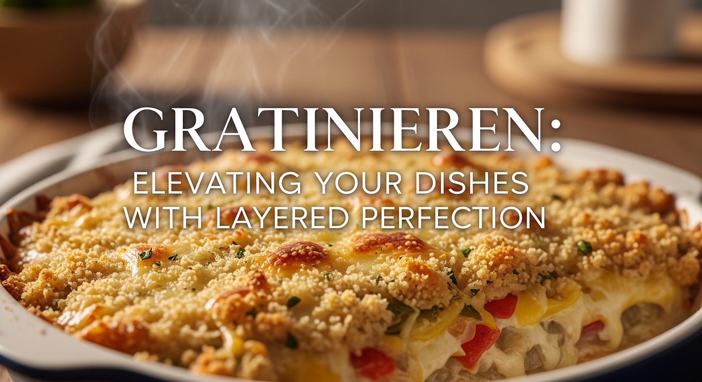 Gratinieren: Elevating Your Dishes with Layered Perfection