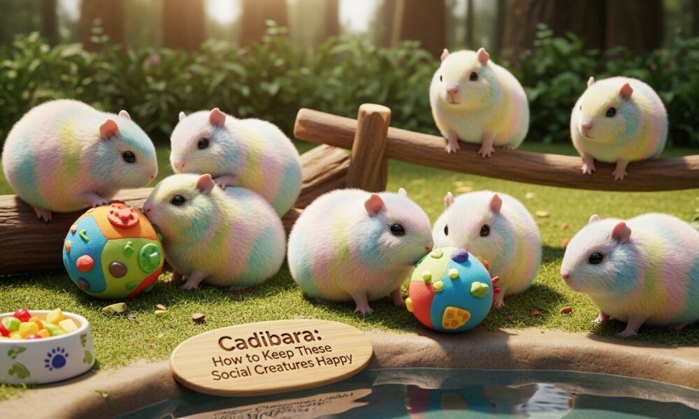 Cadibara: How to Keep These Social Creatures Happy