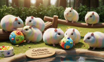 Cadibara: How to Keep These Social Creatures Happy