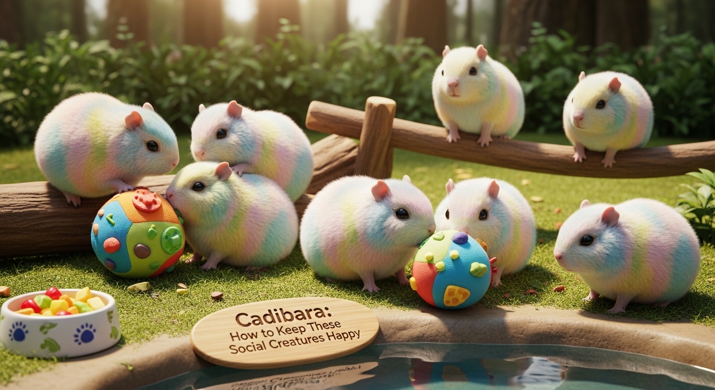 Cadibara: How to Keep These Social Creatures Happy