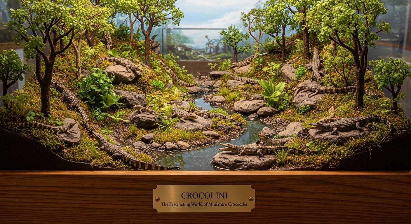 Crocolini: The Fascinating World of Miniature Crocodiles