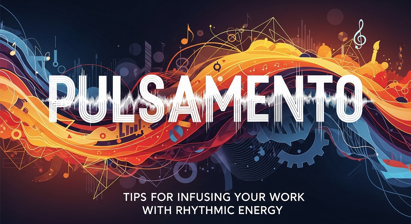 Pulsamento: Tips for Infusing Your Work with Rhythmic Energy