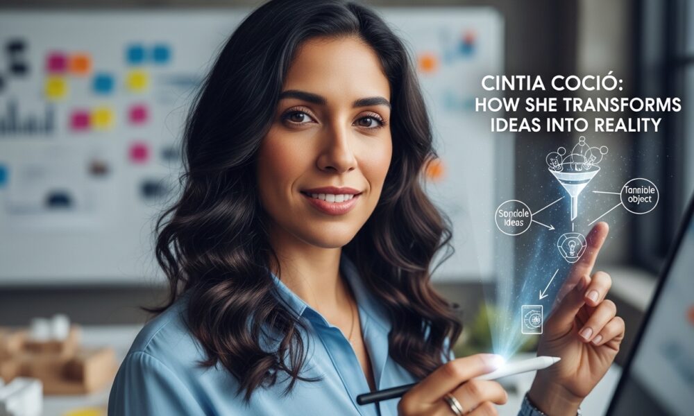 Cintia Coció: How She Transforms Ideas into Reality