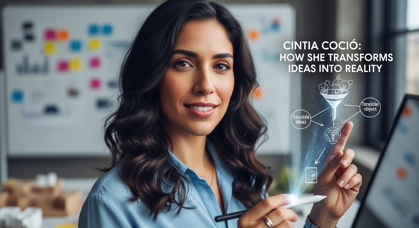 Cintia Coció: How She Transforms Ideas into Reality