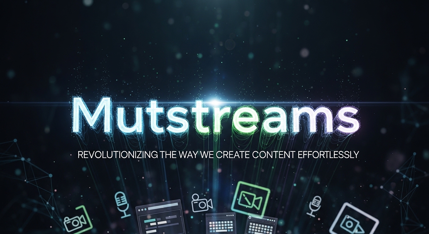 Mutstreams: Revolutionizing the Way We Create Content Effortlessly