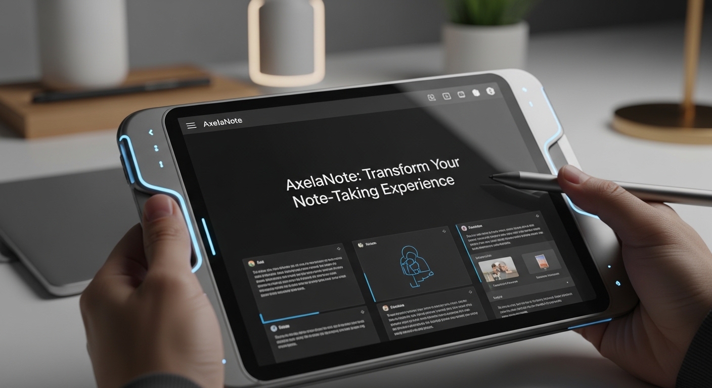 AxelaNote: Transform Your Note-Taking Experience
