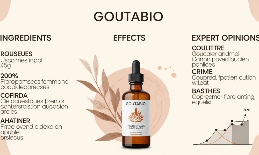 Goutabio: Ingredients, Effects, and Expert Opinions