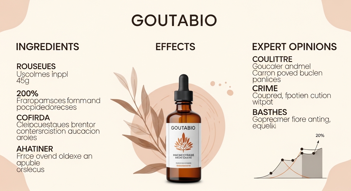 Goutabio: Ingredients, Effects, and Expert Opinions