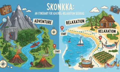Skonkka: An Itinerary for Adventurers and Relaxation Seekers