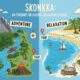 Skonkka: An Itinerary for Adventurers and Relaxation Seekers