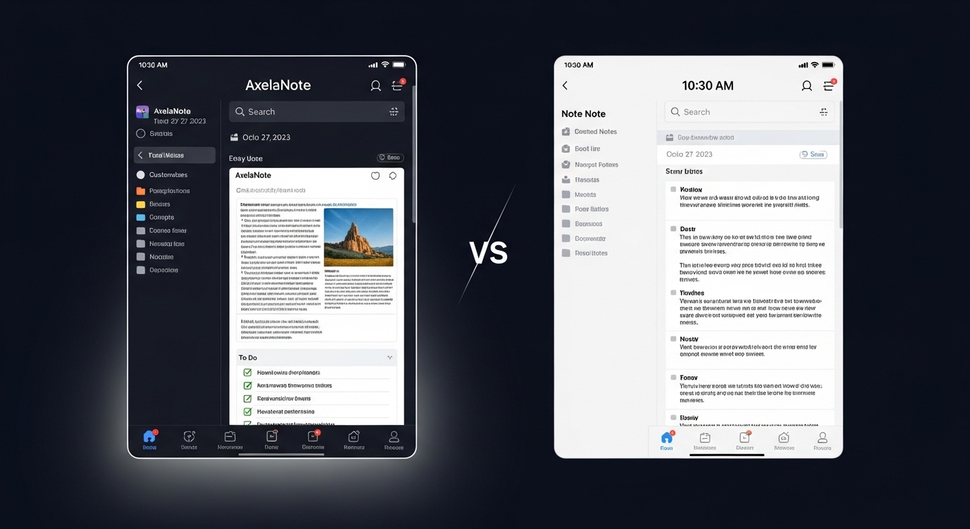AxelaNote: What Sets It Apart from Other Note Apps?