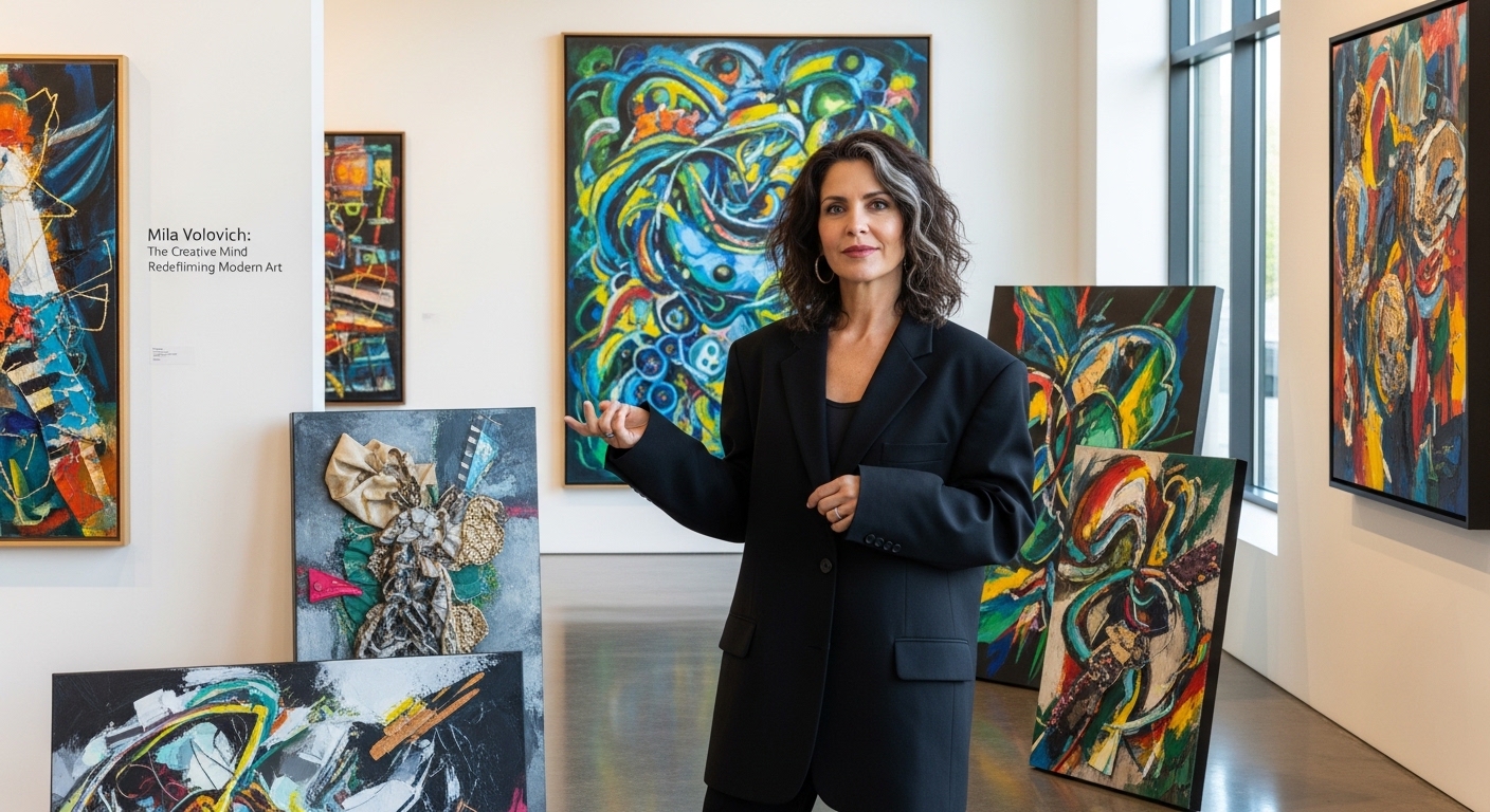 Mila Volovich: The Creative Mind Redefining Modern Art