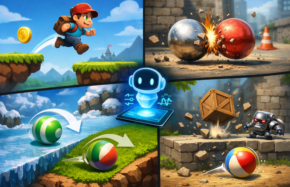 How to Improve Game Physics in AI Games Without Any Coding