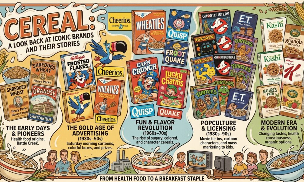 Cereal: A Look Back at Iconic Brands and Their Stories