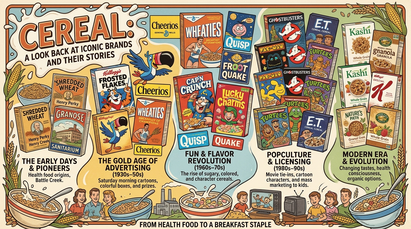 Cereal: A Look Back at Iconic Brands and Their Stories