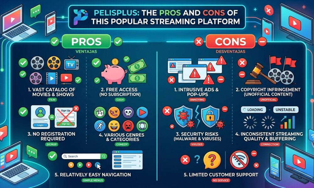 Pelisplus: The Pros and Cons of This Popular Streaming Platform