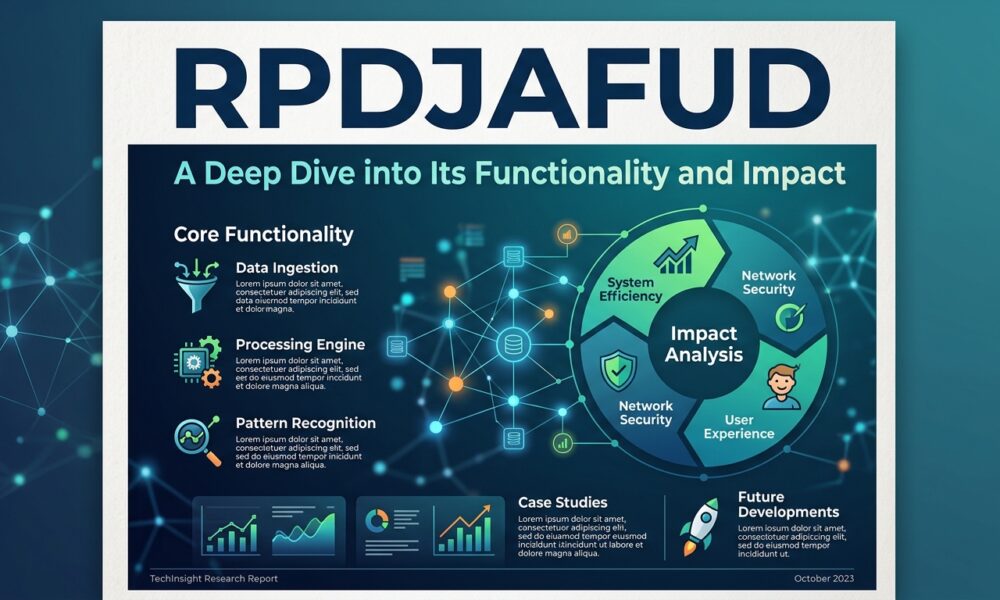 Rpdjafud: A Deep Dive into Its Functionality and Impact