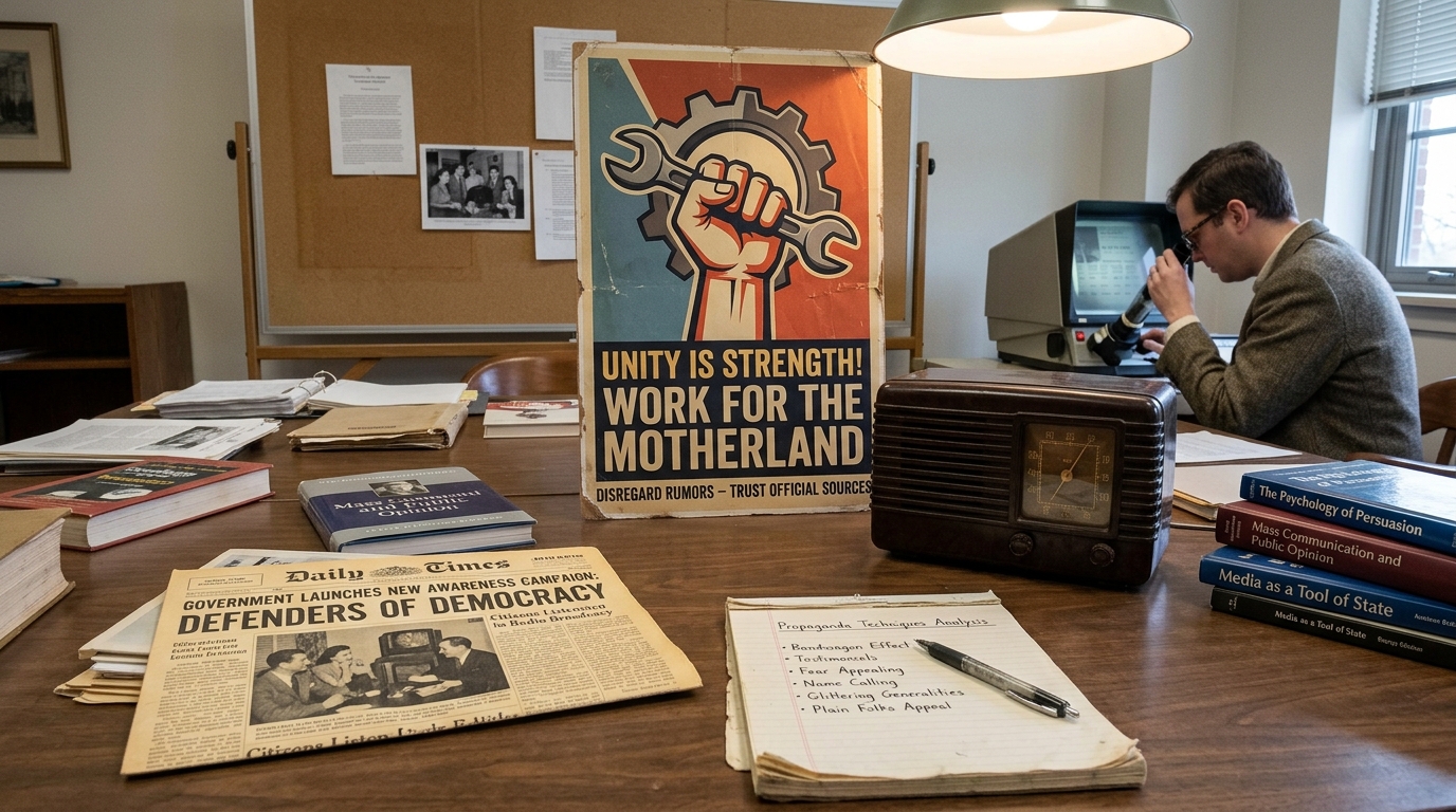 Propaganda: Techniques Used by Media and Governments
