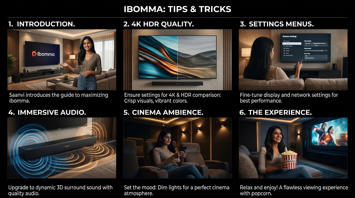 Ibomma: Tips and Tricks for Optimal Viewing Experience