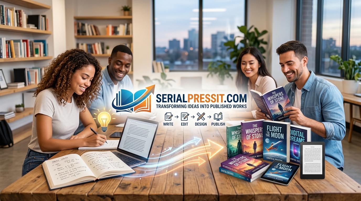 SerialPressIt.com: Transforming Ideas into Published Works