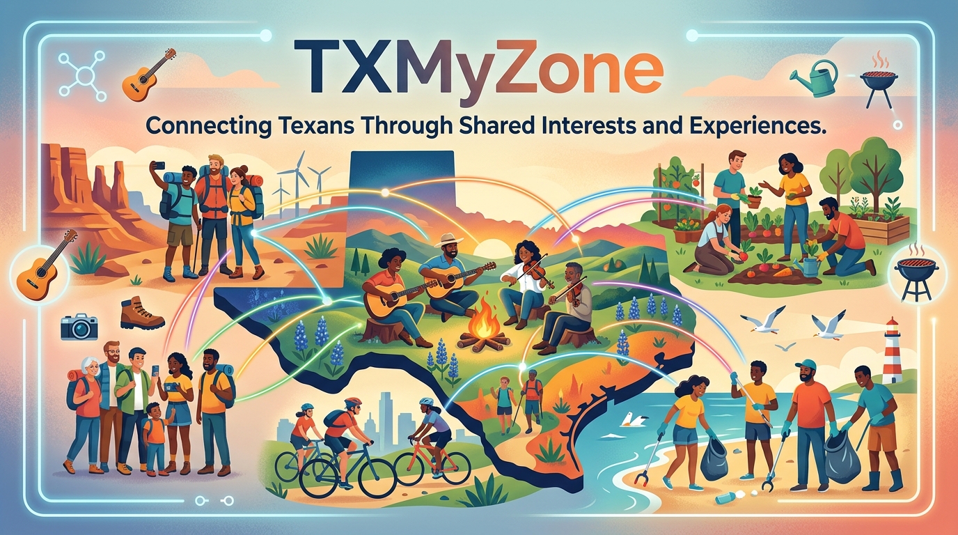 TXMyZone: Connecting Texans Through Shared Interests and Experiences