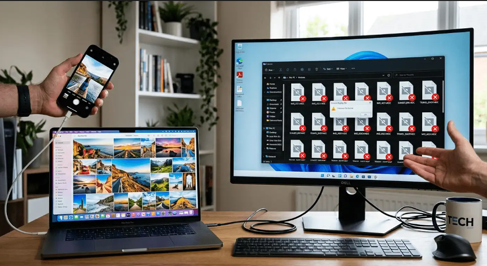 iPhone Photos That Won't Open on Windows Might Be in HEIC Format